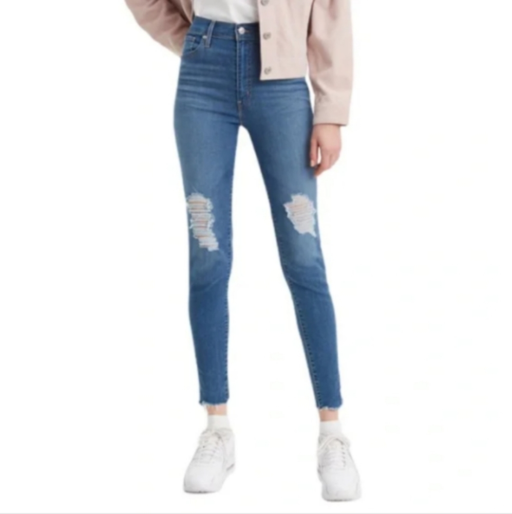 Levi's Mile High Super Skinny Jeans Size 26